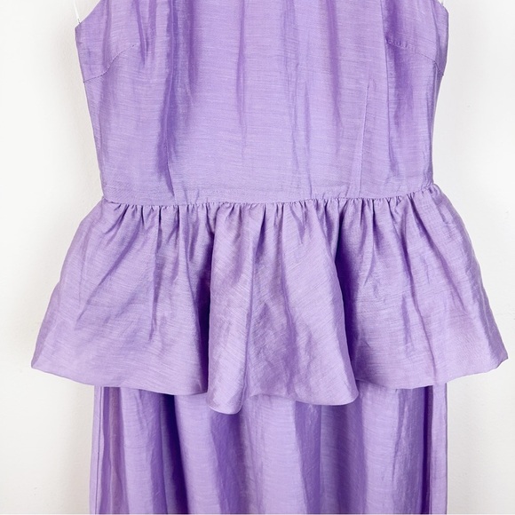 Elliatt NWT Purity Peplum Maxi Dress in Lilac Purple Size Small - Picture 7 of 10
